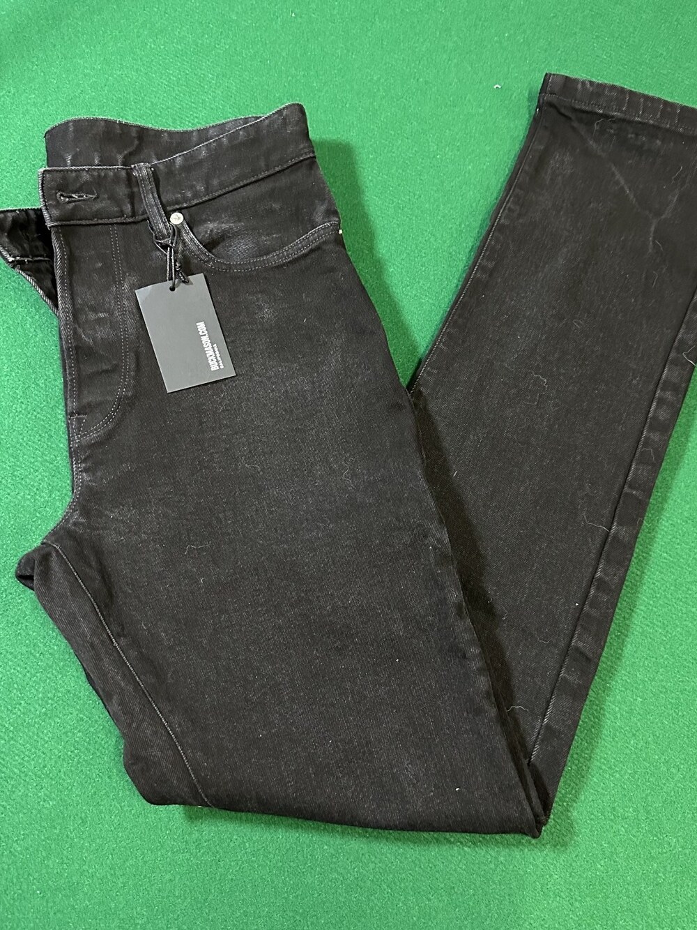 Buck Mason Maverick Slim Jean Black Mens Sz 33 MSRP $148 NWI [EC31]